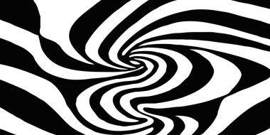 Soyut siyah beyaz desen. Grafiklerde kullanmak için. Duvar dekorasyonlarına yazdırmak için minimalist illüstrasyon