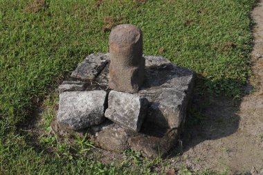 Candi Sambisari, Purwomartani, Kalasan, Sleman 'da bulunan bir Hindu tapınağıdır. 9. yüzyılda Mataram Kuno Krallığı döneminde inşa edildi. Yogyakarta, Endonezya - 06 26 2022