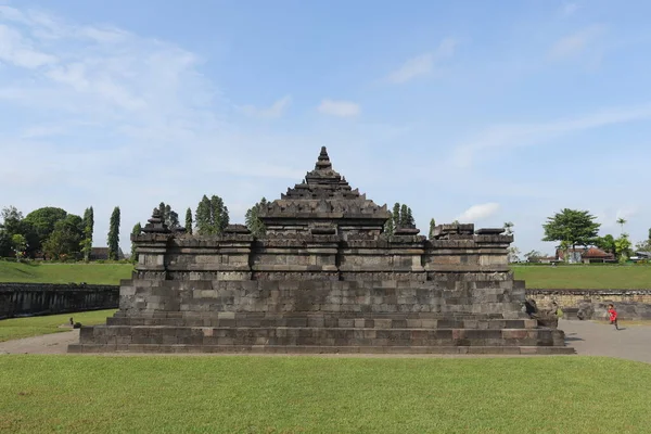 Candi Sambisari Purwomartani Kalasan Sleman Bulunan Bir Hindu Tapınağıdır Yüzyılda — Stok fotoğraf