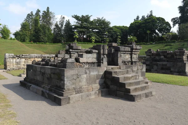 桑比萨里 Candi Sambisari 是一座印度教庙宇 座落在卡拉桑的普里韦拉塔尼 斯莱曼 建于9世纪的Mataram Kuno王国时代 印度尼西亚日惹 2022 — 图库照片