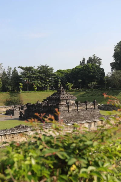 Candi Sambisari Templo Hindú Situado Purwomartani Kalasan Sleman Construido Siglo — Foto de Stock