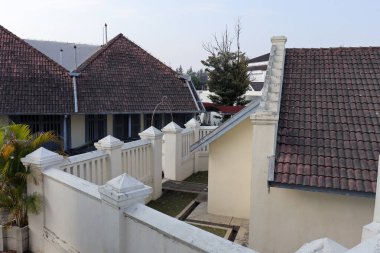 Benteng Vreadburg Müzesi, Endonezya tarihinin koloni döneminde sergilendiği bir müzedir. Malioboro sokağına yakın bir yerde. Yogyakarta, Endonezya - 2 Ağustos 2023