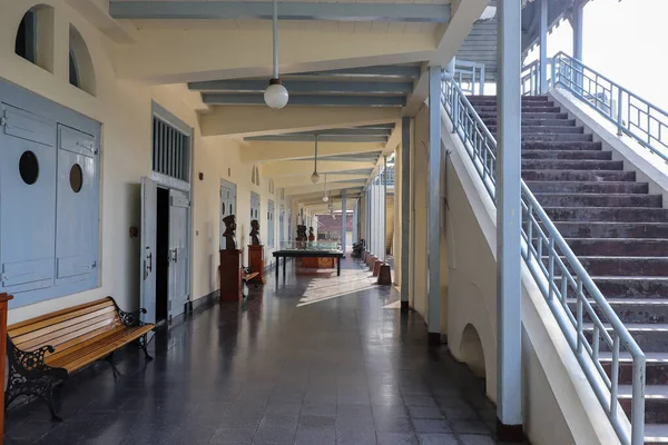 Exteriorul Muzeului Benteng Vredeburg Este Muzeu Istorie Care Prezintă Istoria — Fotografie, imagine de stoc