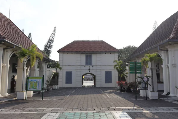 Benteng Vreadburg Müzesi Endonezya Tarihinin Koloni Döneminde Sergilendiği Bir Müzedir — Stok fotoğraf