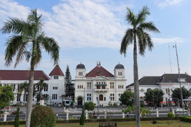 Endonezya Bankası 'nın miras ofisi Jalan Panembahan Senopati' de yer almaktadır. Sömürge döneminde bu ofisin adı De Javasche Bankası 'ydı. Şehrin sıfır kilometre yakınına. Yogyakarta, Endonezya 2 Ağustos 2023