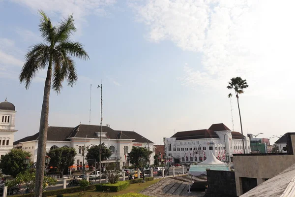 Τράπεζα Γραφείο Κληρονομιάς Της Ινδονησίας Βρίσκεται Στο Jalan Panembahan Senopati — Φωτογραφία Αρχείου