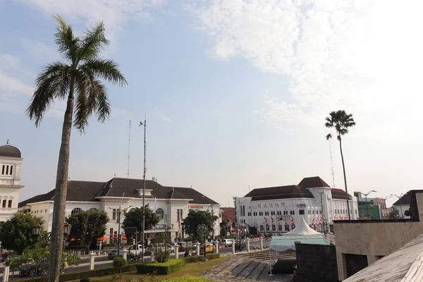 Kantor Pusaka Bank Indonesia Terletak Jalan Panembahan Senopati Pada Zaman — Stok Foto