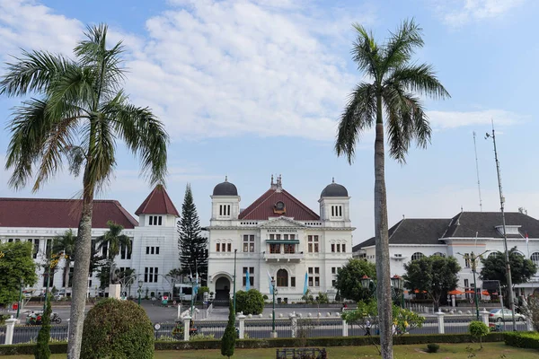 Endonezya Bankası Nın Miras Ofisi Jalan Panembahan Senopati Yer Almaktadır — Stok fotoğraf