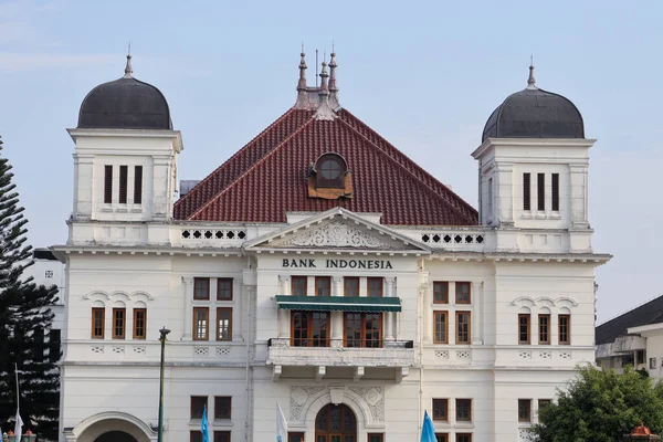 Oficina Patrimonio Del Banco Indonesia Encuentra Jalan Panembahan Senopati Época — Foto de Stock