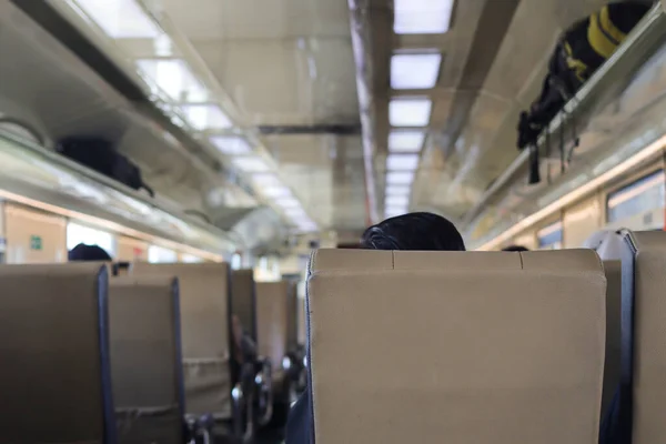 Поезд Yia Airport Train Управляемый Railink Обеспечивает Удобное Надежное Транспортное — стоковое фото