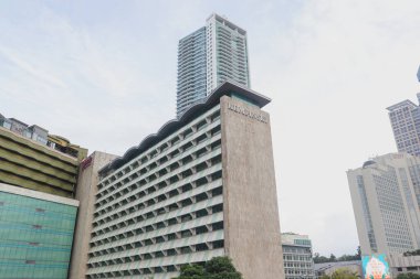 Beş yıldızlı lüks otel, MH Thamrin caddesinde Endonezya Kempinski Oteli. Jakarta, Endonezya - 04 01 2025