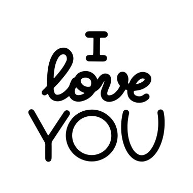 Aşk mektupları. Motivasyon ifadeleri. Beyaz arkaplanda izole.