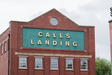 Leeds UK: 3 Haziran 2023. Leeds Calls İniş Binası Kalça Çağrı Bölgesi 'nin dışında.