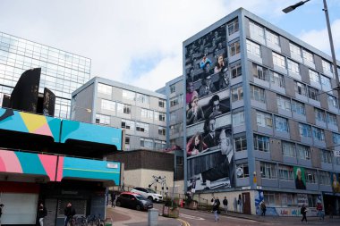 Glasgow İskoçya: 12 Şubat 2024: Strathclyde Üniversitesi Faydalı Öğrenim dış binası, Graham Hill Binası