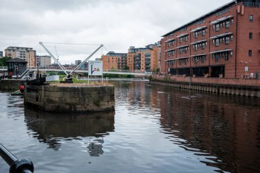 Leeds England: 3 Haziran 2024: Leeds Liverpool Kanalı 'nda Leeds Rıhtımı