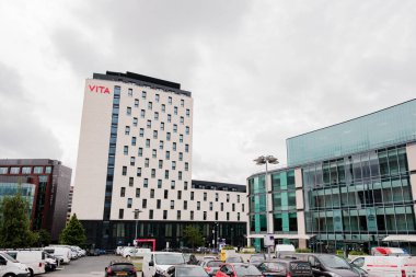 Leeds uk: 4 Haziran 2024: Leeds Beckett Üniversitesi 'nde VITA öğrencisi konaklama