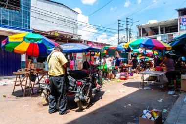 yurimaguas, peru. 17th september, 2022: street view of yurimaguas city, peru