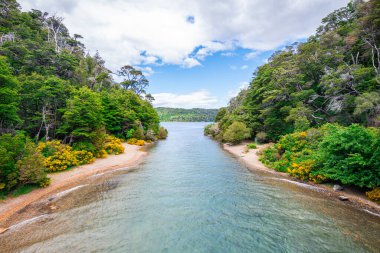 views of nahuel huapi national park in bariloche, argentina