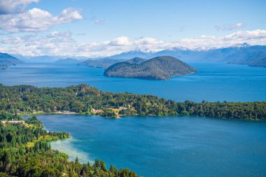 views of nahuel huapi national park in bariloche, argentina