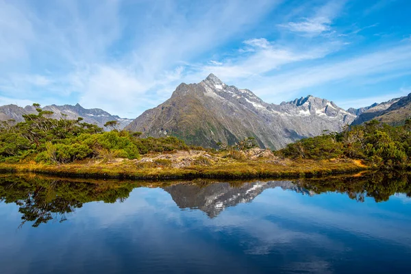 Blick Auf Den Nationalpark Fiordland Neuseeland — Stockfoto