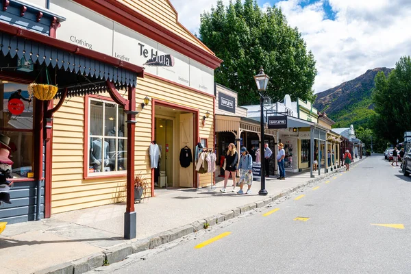 stock image arrowtown, new zealand. 5th february, 2023: street view of arrowtown main street