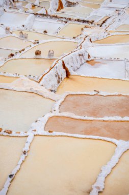 Maras tuz madeni panoramik görünümü, Peru