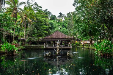 Gunung kawi sebatu tapınağının Gianyar Regenci, Bali 'deki manzarası