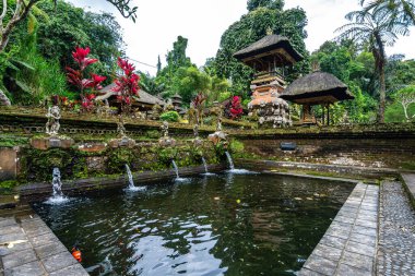 Gunung kawi sebatu tapınağının Gianyar Regenci, Bali 'deki manzarası