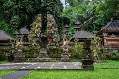 Gunung kawi sebatu tapınağının Gianyar Regenci, Bali 'deki manzarası