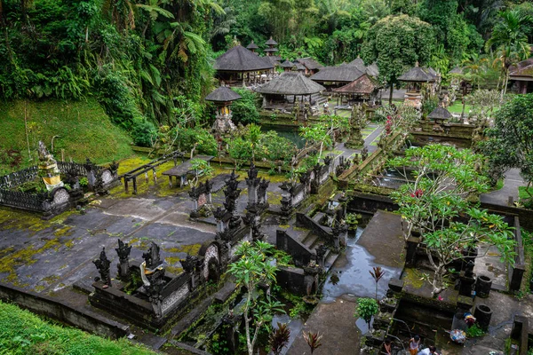 Widoki Gunung Kawi Sebatu Świątyni Gianyar Regenci Bali — Zdjęcie stockowe