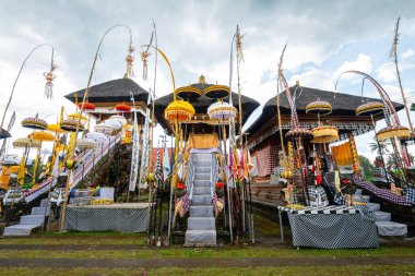 Süslü bale tapınağının açık hava manzarası