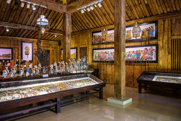 stock image ubud, indonesia. 12th march, 2023: puppets and mask at House of Mask and Puppets museum in bali