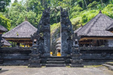 Bali, Endonezya 'daki Gunung Kawi cenaze kompleksinin görüşleri