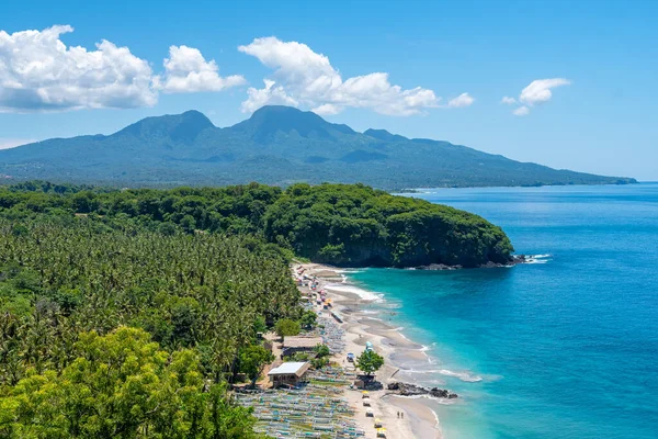 stock image virgin beach is considered one of the best beaches of bali