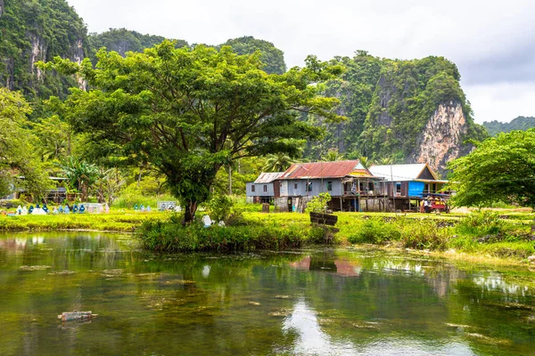 Stock image beautiful town of ramang ramang in sulawesi, indonesia