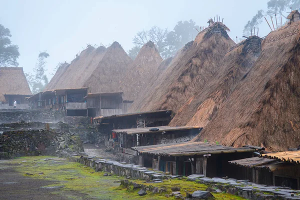 Традиционная Деревня Люба Острове Флорес Индонезия — стоковое фото