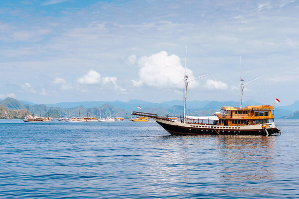 cruise tour at komodo national park, indonesia