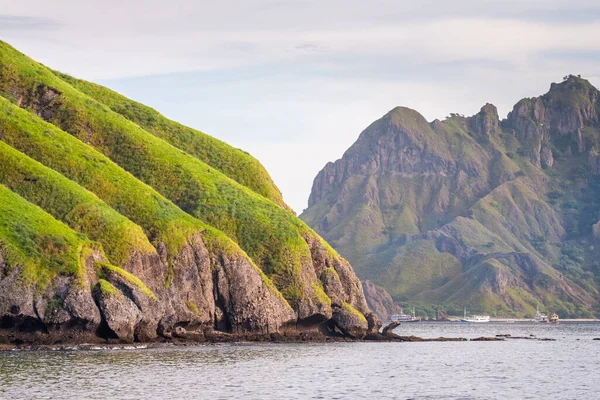 Komodo Ulusal Parkı, Endonezya 'daki Padar Adası manzarası