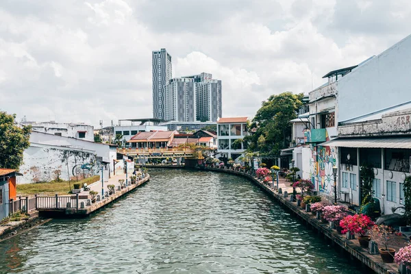 stock image malacca, malaysia. 20th april, 2023: malacca is a portuguese colonial town located at malaysian coastline