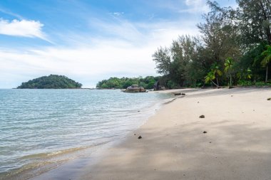 Langkawi adasının boş plajı, Malezya