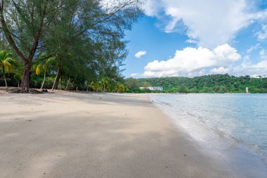 Langkawi adasının boş plajı, Malezya