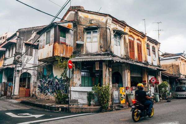 stock image george town, malaysia. 30th april, 2023: street view of george town old town, malaysia