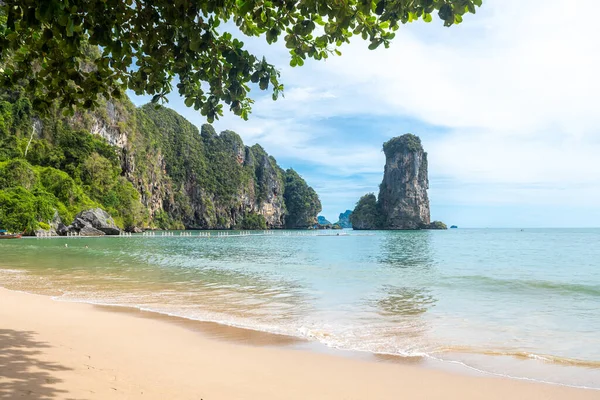 Gyönyörű Strand Krabi Thaiföld — Stock Fotó