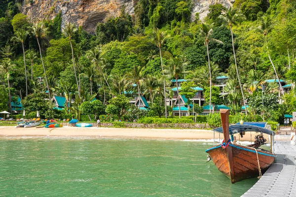 Vacker Strand Krabi Thailand — Stockfoto