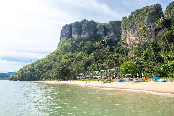 Schöner Strand Bei Krabi Thailand — Stockfoto
