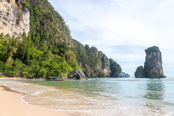 Piękna Plaża Krabi Tajlandia — Zdjęcie stockowe