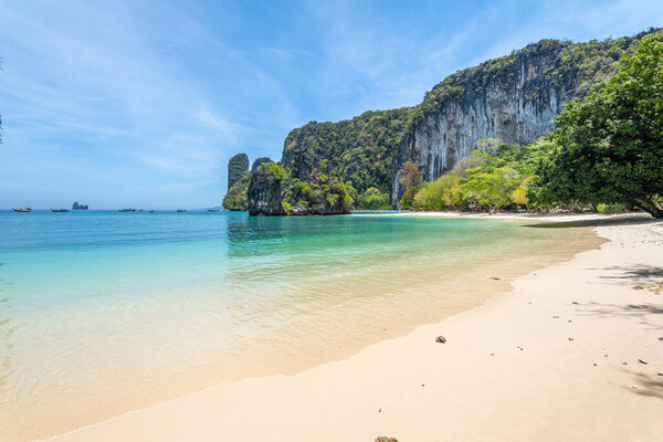  beautiful beach at krabi, thailand