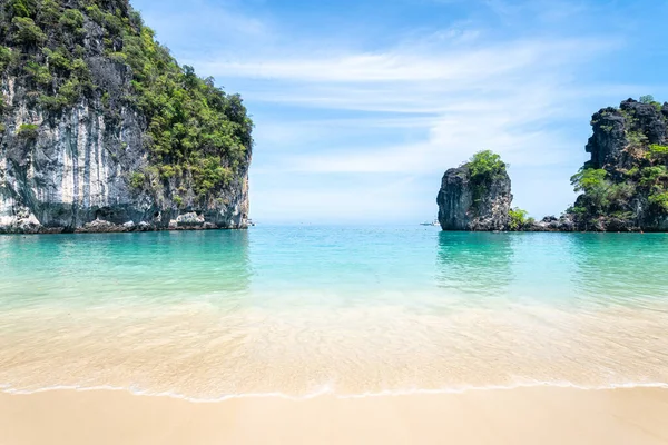Krásná Pláž Krabi Thailand — Stock fotografie