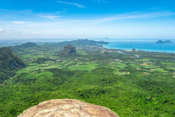 Ejderha Tepesi Dağı, Tayland 'dan panoramik manzara