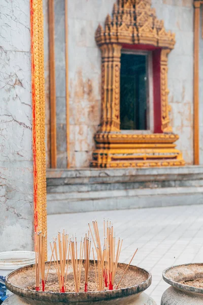 Vyer Över Traditionella Tempel Thailand — Stockfoto